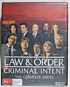 Law And Order - Criminal Intent - Series Collection Region 4 New Sealed Tracked - Picture 1 of 6