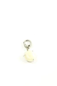 FOSSIL Ciondolo Donna argento-crema elegante - Foto 1 di 5