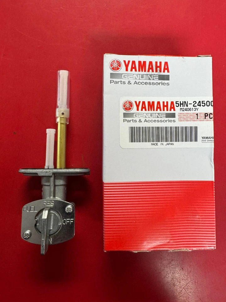 Yamaha OEM New 2000 - 2007 TT-R90 TTR 90 TT-R 90 E Fuel Petcock ON Off Valve Gas - Image 1 of 2