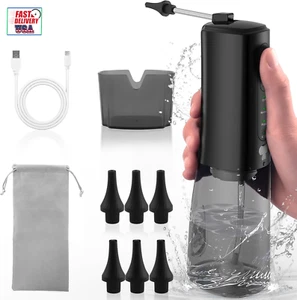Water Powered Ear Cleaner, Ear Wax Removal Kit Waterproof USB Rechargeable Safe - Picture 1 of 12