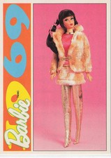 1991 Action/Panini Another First For Barbie 1969 #48 Fab Fur