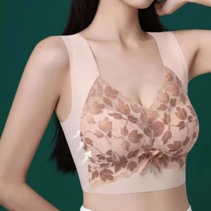 Reggiseno Lingerie Senza Cuciture Comodo Annulla Intimo Nuovo Top Lingerie Donna - Foto 1 di 14