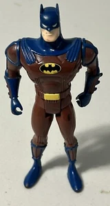 1994 Batman action figure 4.75" tall by kenner burgundy and blue rare - Picture 1 of 4