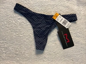 Bragas de bikini Maidenform tiro bajo sin show logotipo deportivo 5 pequeñas nuevas con etiquetas punto azul - Imagen 1 de 7