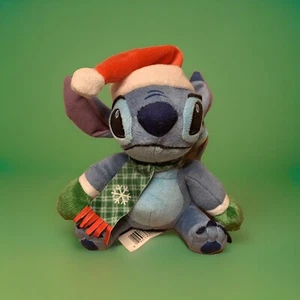 Disney Holiday Stitch From Lilo & Stitch 5 Inch Kids Plush Stocking Stuffer Gift - Picture 1 of 3