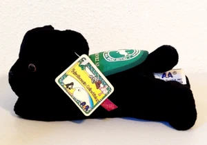A&A Plüsch Velvetbeanie Collectibles Playful Pup schwarz Labor Blindenführhund Plüsch 7 Zoll Neu mit Etikett - Bild 1 von 7