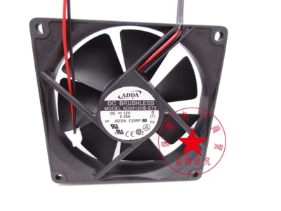 1PC ADDA AD0912HB-C70 92*92*20MM DC12V 0.25A Cooling Fan - Image 1 of 2