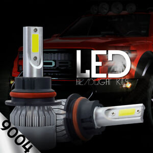 XENTEC LED HID Headlight Conversion kit 9004 HB1 6000K 1987-1995 Dodge Caravan