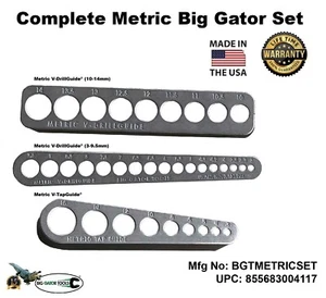 The Complete Metric Set - Drill & Tap Guides - 3 piece set - Picture 1 of 14