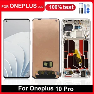 OLED Display Touchscreen Digitizer Baugruppe mit Rahmenersatz für OnePlus 10 Pro - Picture 1 of 13