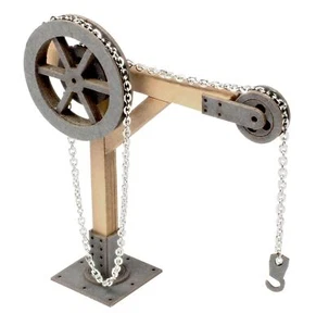Goods Yard Crane - OO/HO gauge Building Card Kit - Metcalfe PO540 - Picture 1 of 2