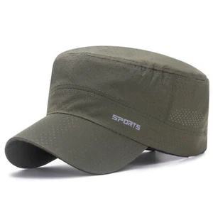Army Cadet Military Patrol Castro Cap Hat Unisex Golf Driving Summer Baseball ☋ - Picture 1 of 22