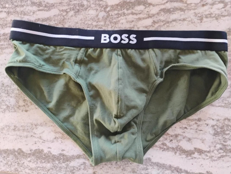 Hugo Boss Men's Cotton Hip Brief Underwear XLarge MINT FREE SHIPPING - Image 1 of 1