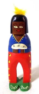 Hand Painted Carved Wood Kachina Doll - Picture 1 of 5