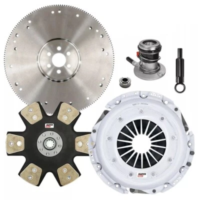 STAGE 5 CLUTCH SLAVE KIT+ FLYWHEEL for 1988-1992 FORD BRONCO F150 F250 F350 5.8L - Image 1 of 4