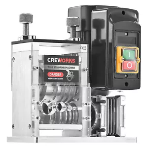 CREWORKS 1.5-30mm Wire Stripping Machine Automatic Cable Stripper W/ 5 Channels - Picture 1 of 10