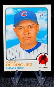 2022 Topps Heritage Manuel Rodriguez #291 RC Chicago Cubs - Picture 1 of 2