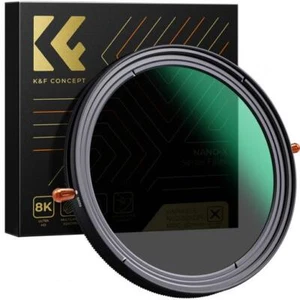 K&F Concept 67mm ND2-ND32 & CPL 2 in 1 Filter No X Spot for Camera Lens Nano-X - Picture 1 of 9