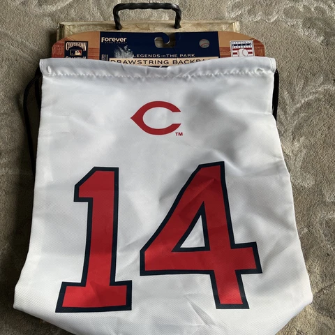 Cincinnati Reds Drawstring Backpack Cooperstown Collection Cover