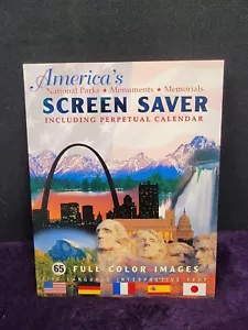 Screensaver America's National Parks, Monuments & Memorials (CD-Rom) - Foto 1 di 3