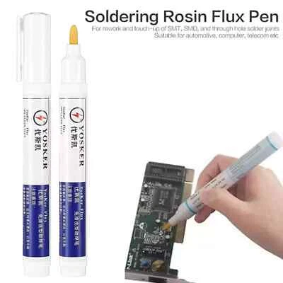 2X Solder Flux Paste Soldering Tin Cream Welding Clean Pen PCB/BGA SMD Phone PC - Image 1 of 4