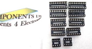 IC SOCKET MIX TIMBRO/FORMATO QTY:10 vedi elenco sotto ottimo valore - Foto 1 di 1