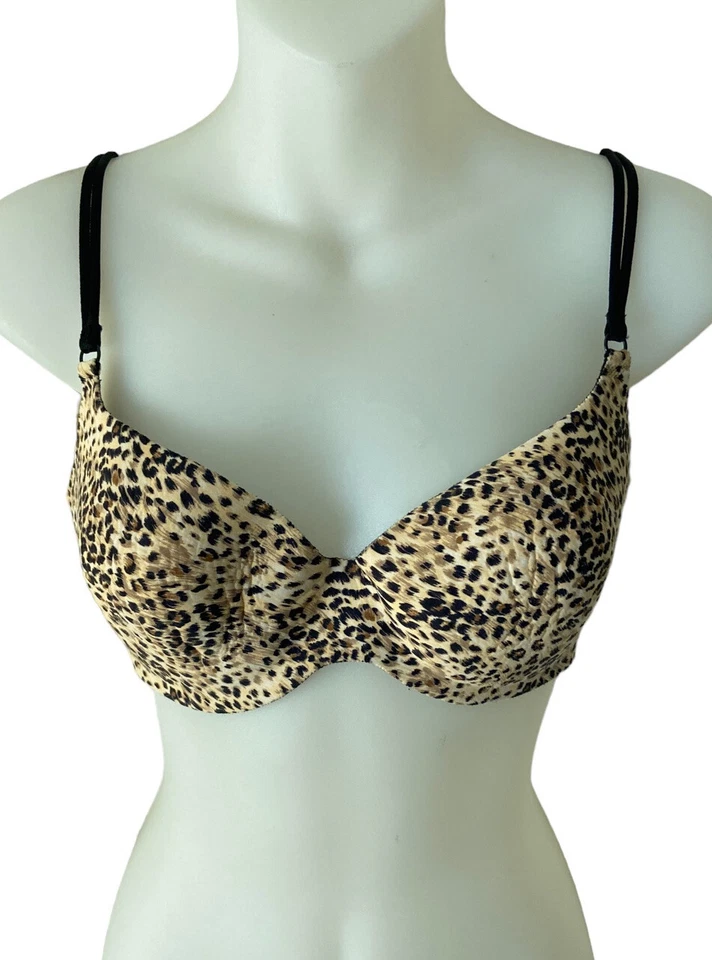 Sujetador sin costuras estampado guepardo/leopardo Wacoal Out of Africa 34 C Foto 1 de 4