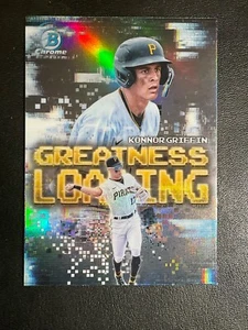 Konnor Griffin 2025 Bowman Greatness Loading Prospects Chrome Card GL-13 Pirates - Picture 1 of 2