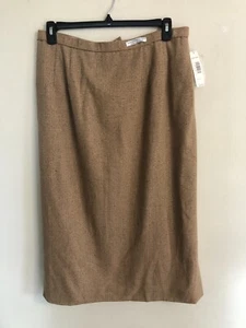 Deadstock vtg Pendleton Skirt 14 Tall NWT Virgin Wool Lambswool Silk Blend USA - Bild 1 von 19