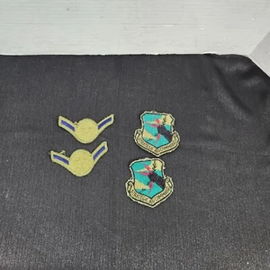 Lot Of 4 USAF 456th Fighter Interceptor Squadron Strategic Air Command Patch CT2 - Picture 1 of 8