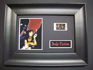 PULP FICTION Framed Movie Film Cell Memorabilia - Compliments dvd poster book - Picture 1 of 1