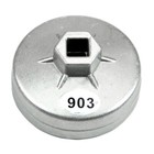 74mm 14 Flute Aluminum Oil Filter Wrench Socket Remover Tool Vehicle Accessories