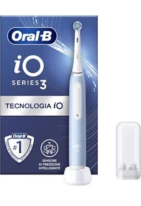 Oral-B iO Serie 3 Spazzolino Elettrico Sensore Pressione Intelligente Celeste - Imagen 1 de 6