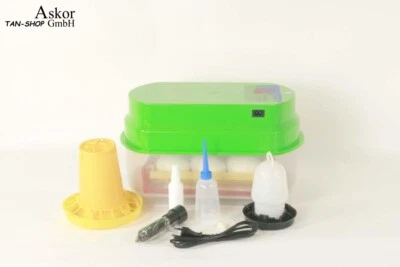 HEUSA TECH Inkubator VOLLAUTOMATISCH BK15ProG Brutmaschine, inkl. Zubehör, Ente, Gans, Huh