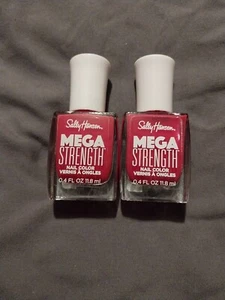 Sally Hansen Mega Strength Nail Polish #040 Class Act X 2 - Picture 1 of 1