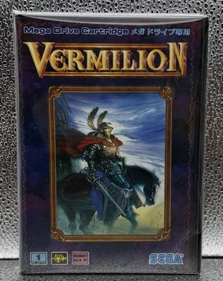 Vermilion Sega Mega Drive W/Manual 16 Bit Retro NTSC-JP 1989 #0099 - Image 1 of 4