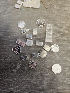 (20) 1 Gram Silver Bars .999 Lot of 20 Silver Grams Various Designs - Picture 1 of 4