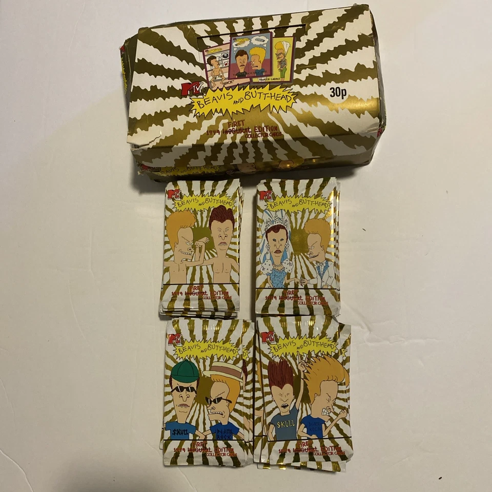 1994 TOPPS BEAVIS AND BUTTHEADS TRADING CARDS 48pcs - Image 1 of 4