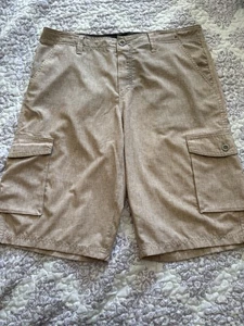 Tony Hawk Hybrid Shorts Herren Größe 34 hellbraun Skate 2 Schwimmen - Bild 1 von 11