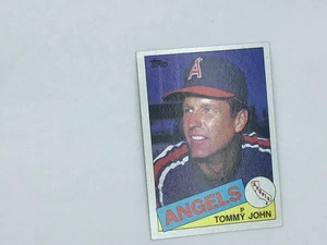 Tommy John Los Angeles Angels 1985: como nuevo: Topps 179 de colección - Imagen 1 de 2