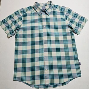 Patagonia Organic Cotton Blend Shirt Plaid Men Medium Multicolor - Picture 1 of 6