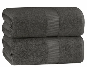 Hotel Spa Luxury Bath Sheet - 2 Pack - Oversized Extra Large 40 x 80 - Heavyw... - Picture 1 of 7