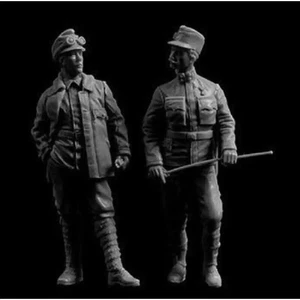 1/35 2pcs Resin Model Kit Austro-Hungarian Soldiers Infantry WW1 Unpainted - Picture 1 of 2