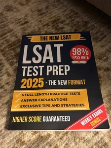 LSAT Test Prep 2025 Book The Ethan Sterling 6 Full Practice Test Unused - Picture 1 of 1