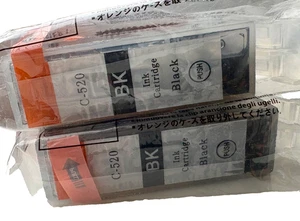 2 x C-520Canon Printer Ink Cartridges - Picture 1 of 1