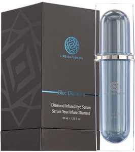 Forever Flawless BLUE DIAMOND siero occhi infuso ~ 40 ml/1,35 oz FF21 NUOVO - Foto 1 di 3