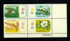 SCOTT #'s 1376-79 PLATE BLOCK, MINT, OG, NH, GREAT PRICE! - Picture 1 of 1