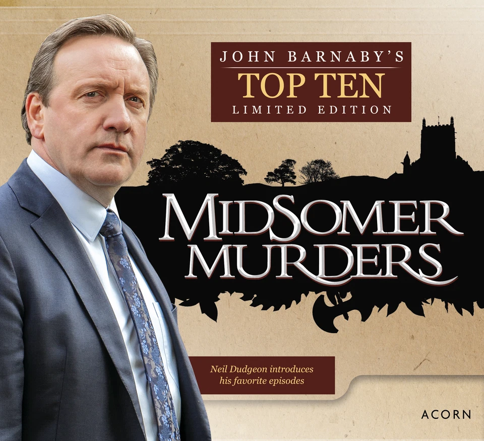 MIDSOMER MURDERS JOHN BARNABY'S TOP TEN LIMITED ED *2019* / NEW Region 1 DV - Image 1 of 1