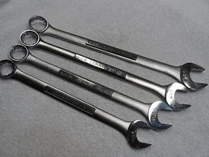Craftsman SAE Combination Wrench Set, USA NOS, 12 pt (1" - 1 1/4") - 4 pcs - Picture 1 of 6