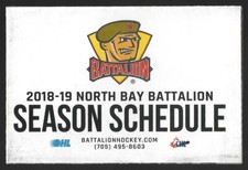 2018-19 North Bay Battalion OHL Hockey Schedule !!! Ticket Infos
